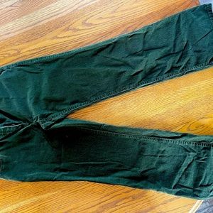 Forest Green Corduroy